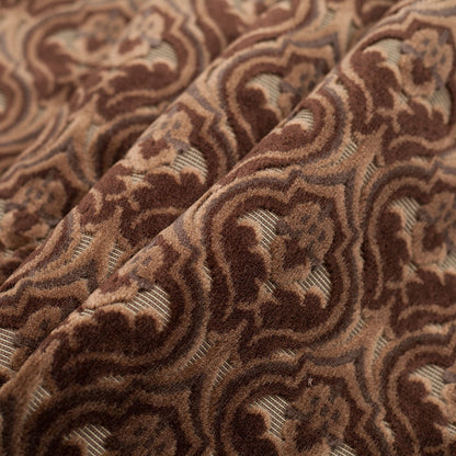 Brown Classical Velvet Folded