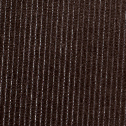 Turkish Brown Ribbed Velvet - Detail