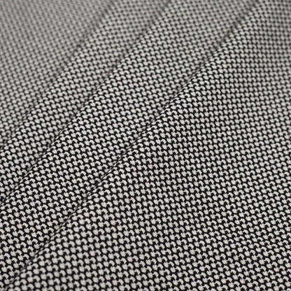 Black/Off-White Misc. Cotton Jersey Blend Folded