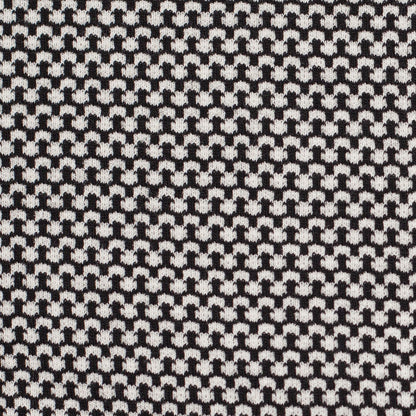 Black/Off-White Misc. Cotton Jersey Blend Detail