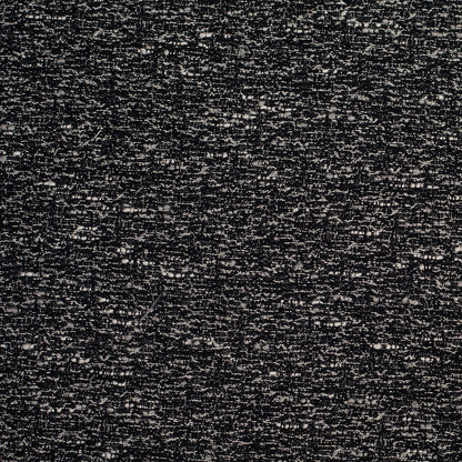 Italian Black/White Metallic Wool Woven