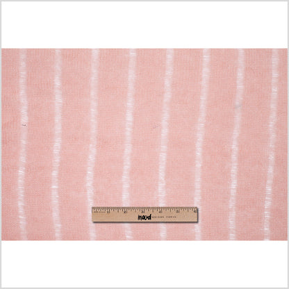 Seashell Pink Loosely Knit Wool-Mohair Full