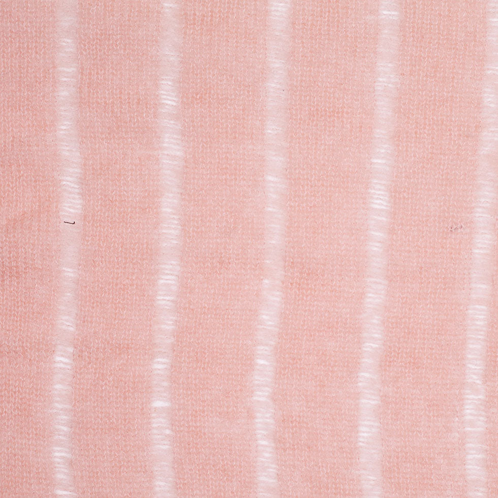 Seashell Pink Loosely Knit Wool-Mohair