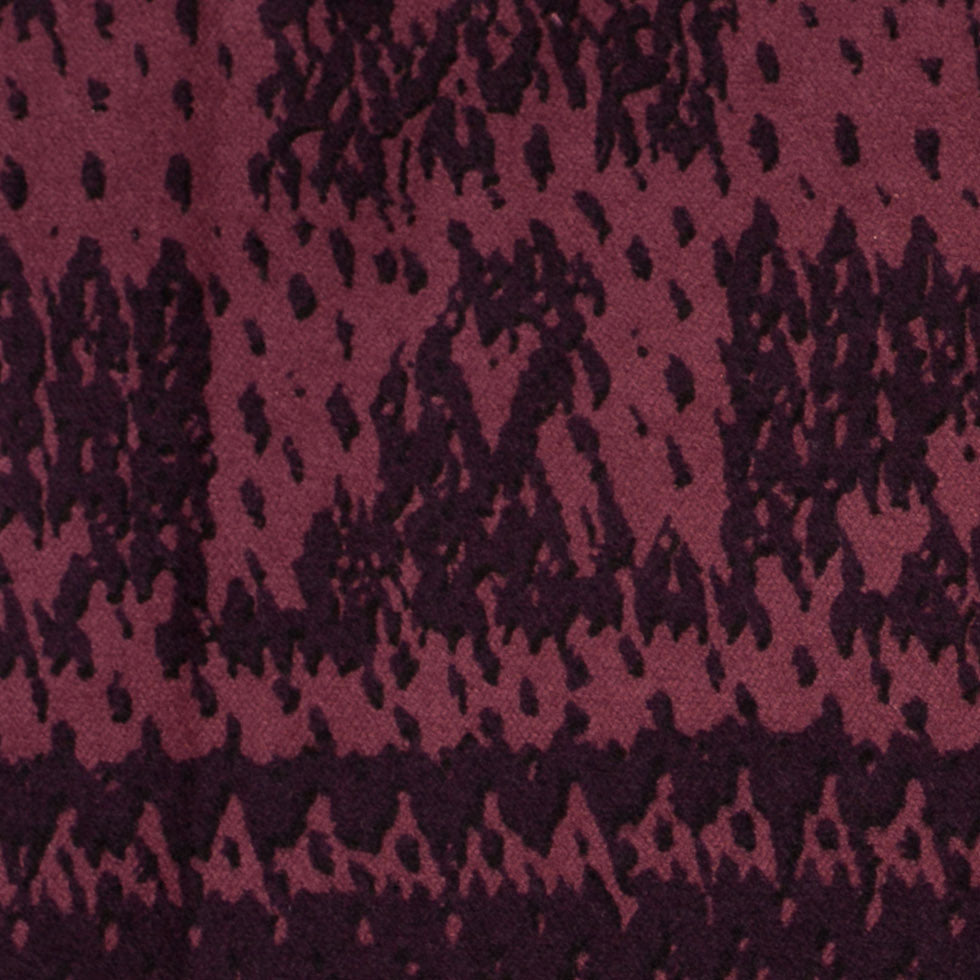 Damson Stretch Cotton Velveteen Detail