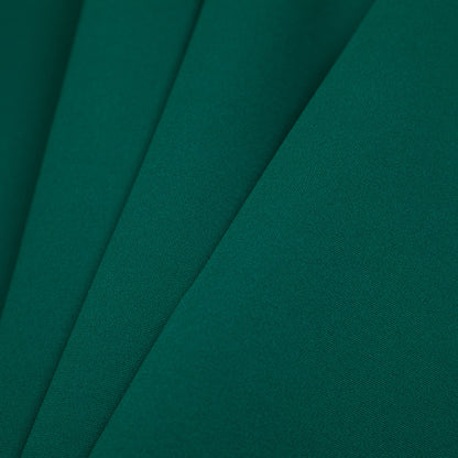 Tango Red/Alpine Green Double-Faced Neoprene/Scuba Fabric Detail