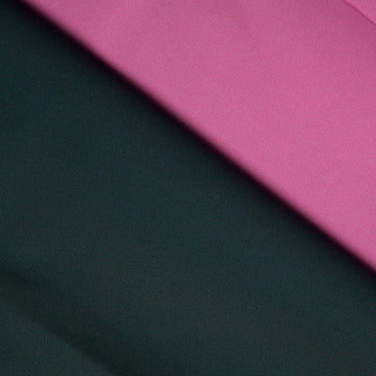 June Bug/Raspberry Rose Double-Faced Neoprene/Scuba Fabric
