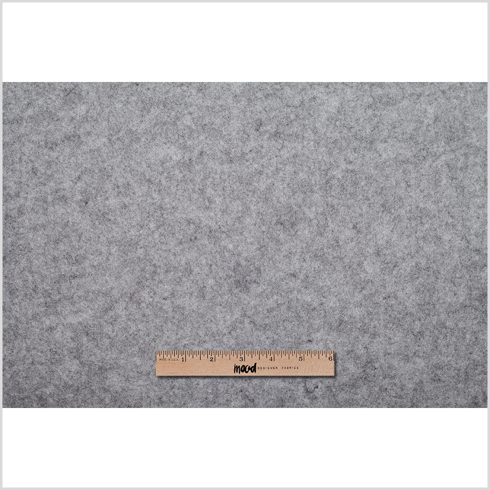Industrial Felt 3mm - Light Gray Folded