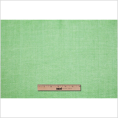 Italian Grass Green Raffia-Like Novelty Woven - Full