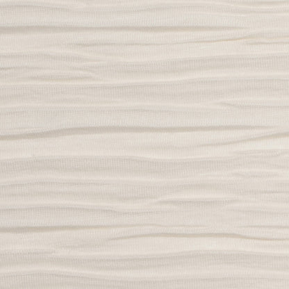 Off-White Crinkled Cotton-Polyester Jersey Detail