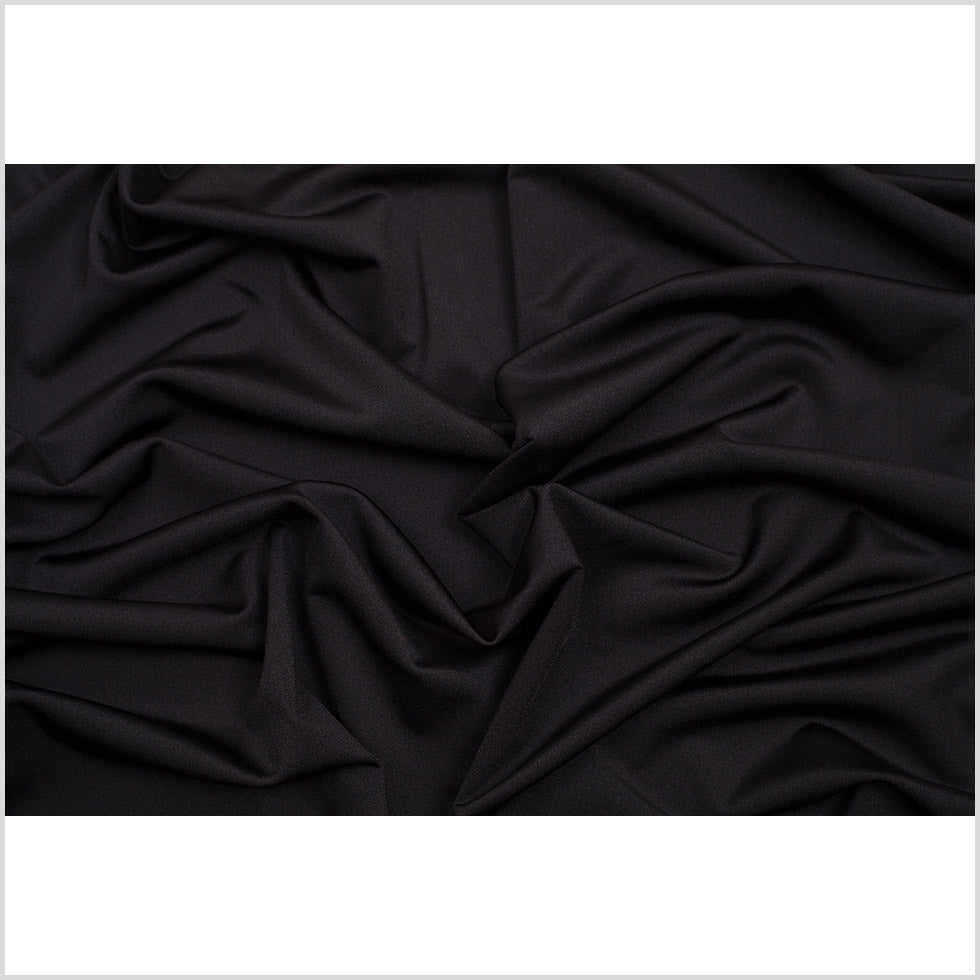 5.6 oz Black Matte Tricot w/ High Compression - Folded