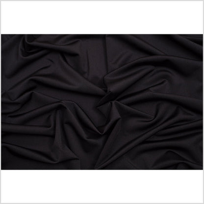 5.6 oz Black Matte Tricot w/ High Compression - Folded