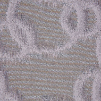 Taupe Geometric Ikat Bubbles Polyester Woven Detail
