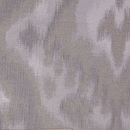 Taupe Ikat Damask Polyester Woven
