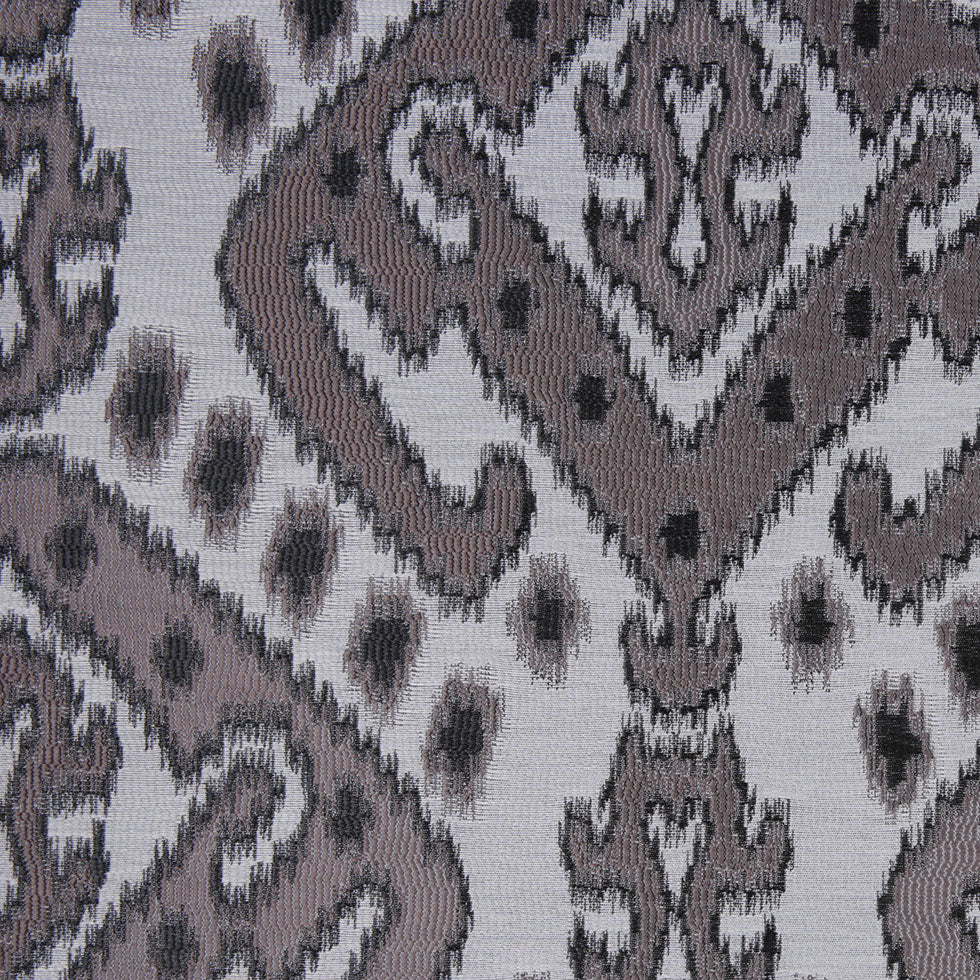 Black Damask Polyester Woven