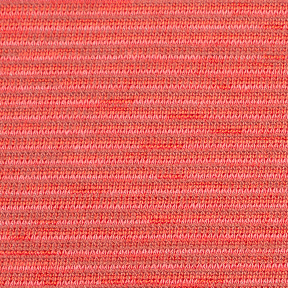 Dark Rust Viscose Blended Jersey Knit - Detail