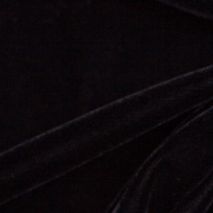 Polyester Micro Velvet - Black Full