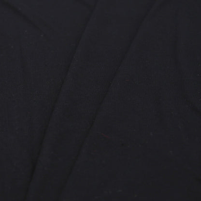 Black Micro Modal Jersey Folded