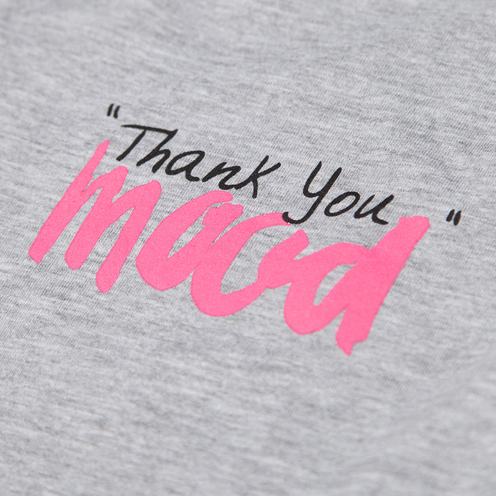 Gray "I Sew Mood" T-Shirt Folded