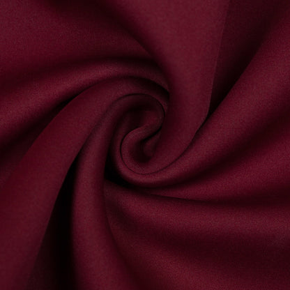 Bordeaux/Breen Double-Faced Neoprene/Scuba Fabric - Full