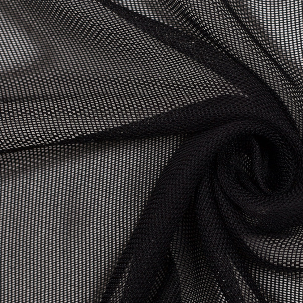 Rage &amp; Bone Black Polyester Mesh