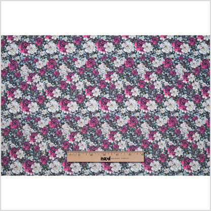 Field of Flowers Digitally Printed Stretch Neoprene/Scuba Knit Full