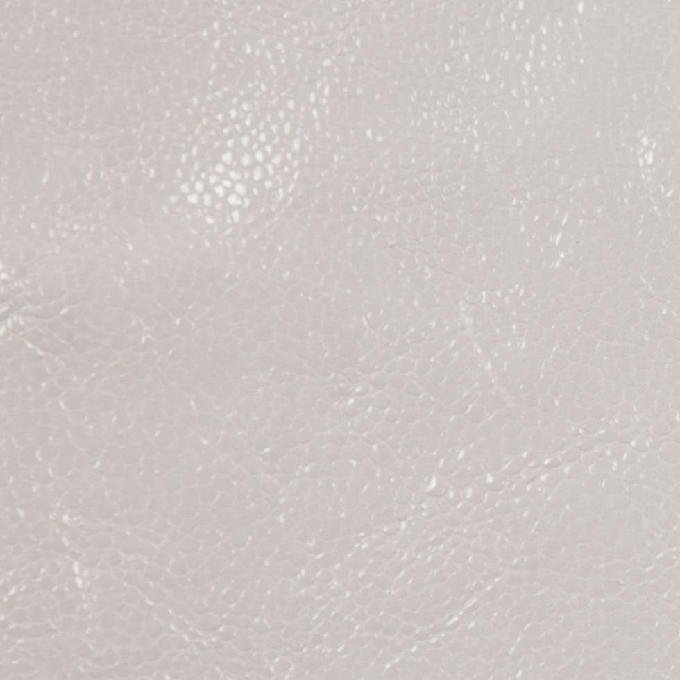 Extra-Large Off-White Laminated Cow Leather Detail
