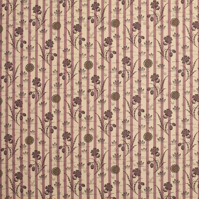 Liberty of London Hulme Purple/Gold Cotton Poplin