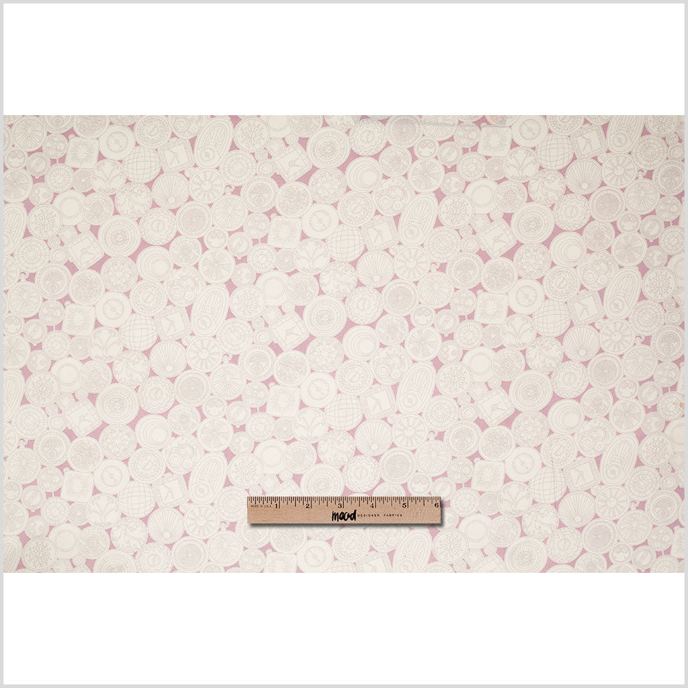 Liberty of London Heathrow Mauve Orchid Cotton Poplin Print Full