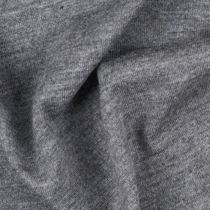 Heathered Gray Viscose Jersey Detail