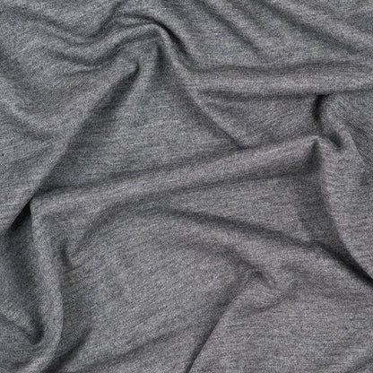 Heathered Gray Viscose Jersey