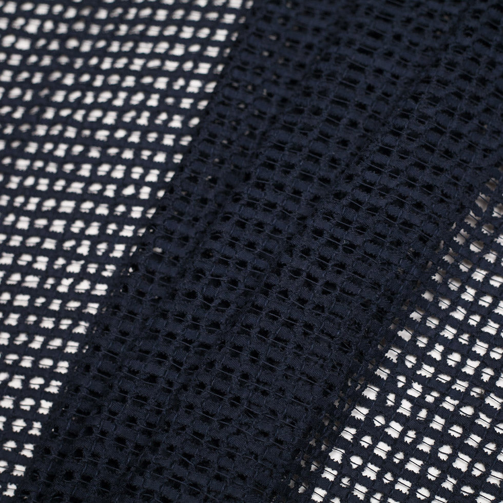 Blue Nights 100% Cotton Relaxed Woven - Folded