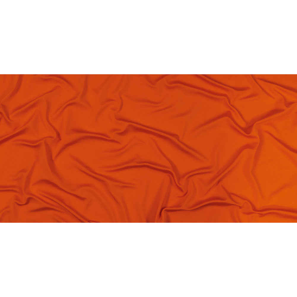 Carrot Luminous Stretch Polyester Tricot - Full