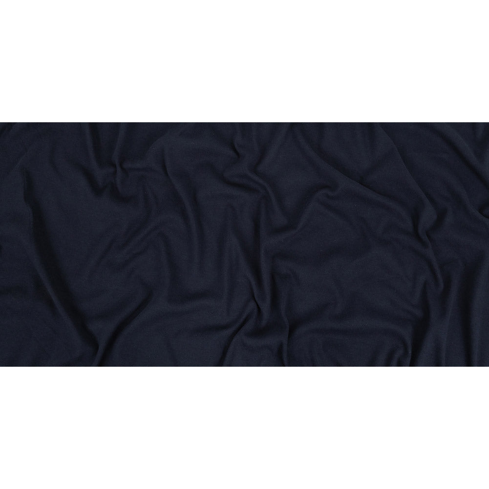 Navy 1x1 Cotton Rib Knit Full