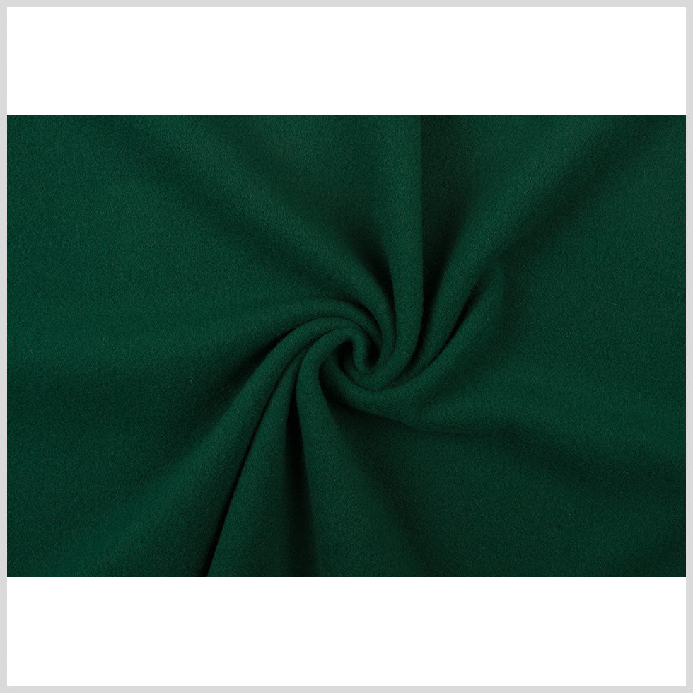 Wool and Cashmere Coating Made in Italy - Green - Alberini Collection - Full