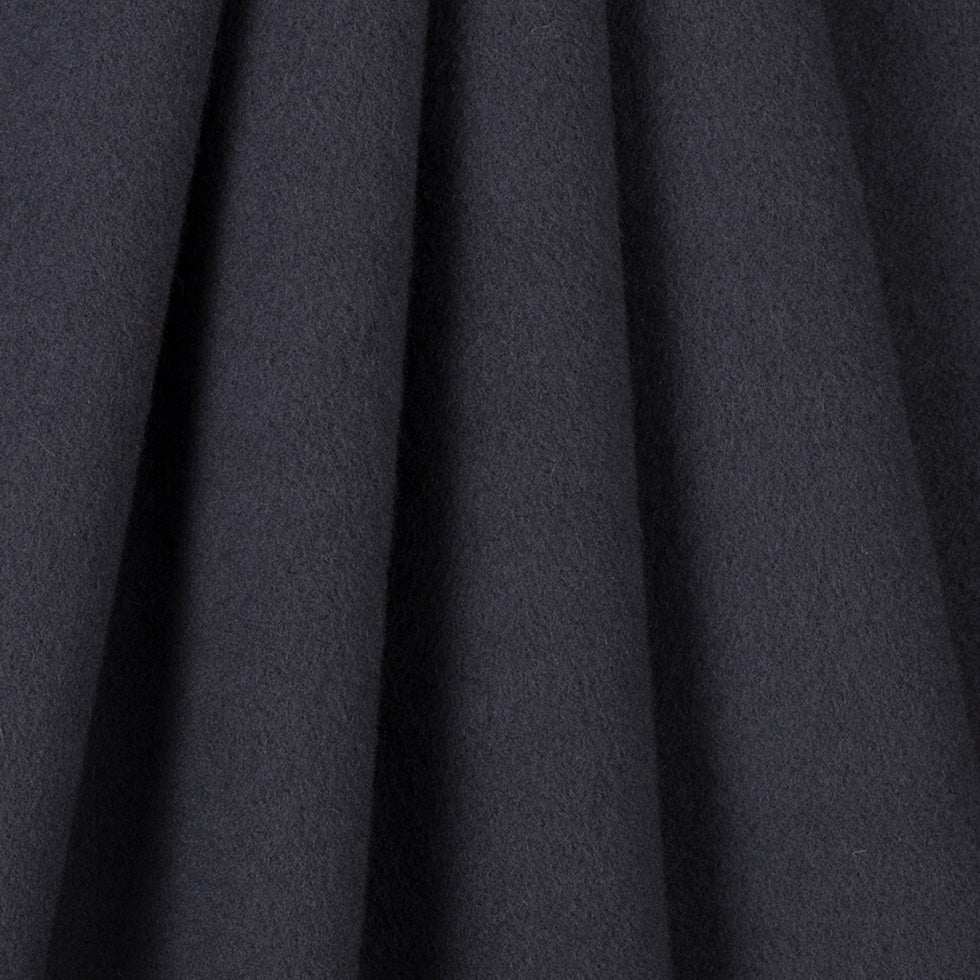 Wool and Cashmere Coating Made in Italy - Gray - Alberini Collection - Folded