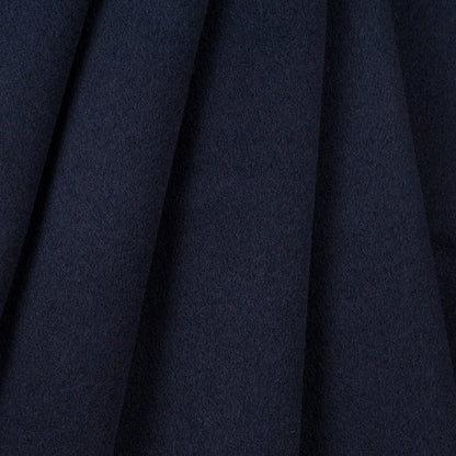 Wool and Cashmere Coating Made in Italy - Navy - Alberini Collection