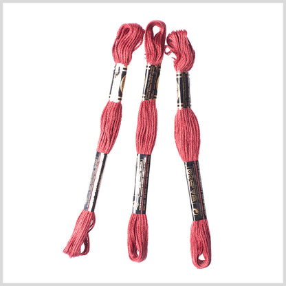 3-Pack DMC Size 6 Embroidery Floss #221 Chili Pepper