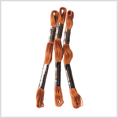 3-Pack DMC Size 6 Embroidery Floss #434 Cashew