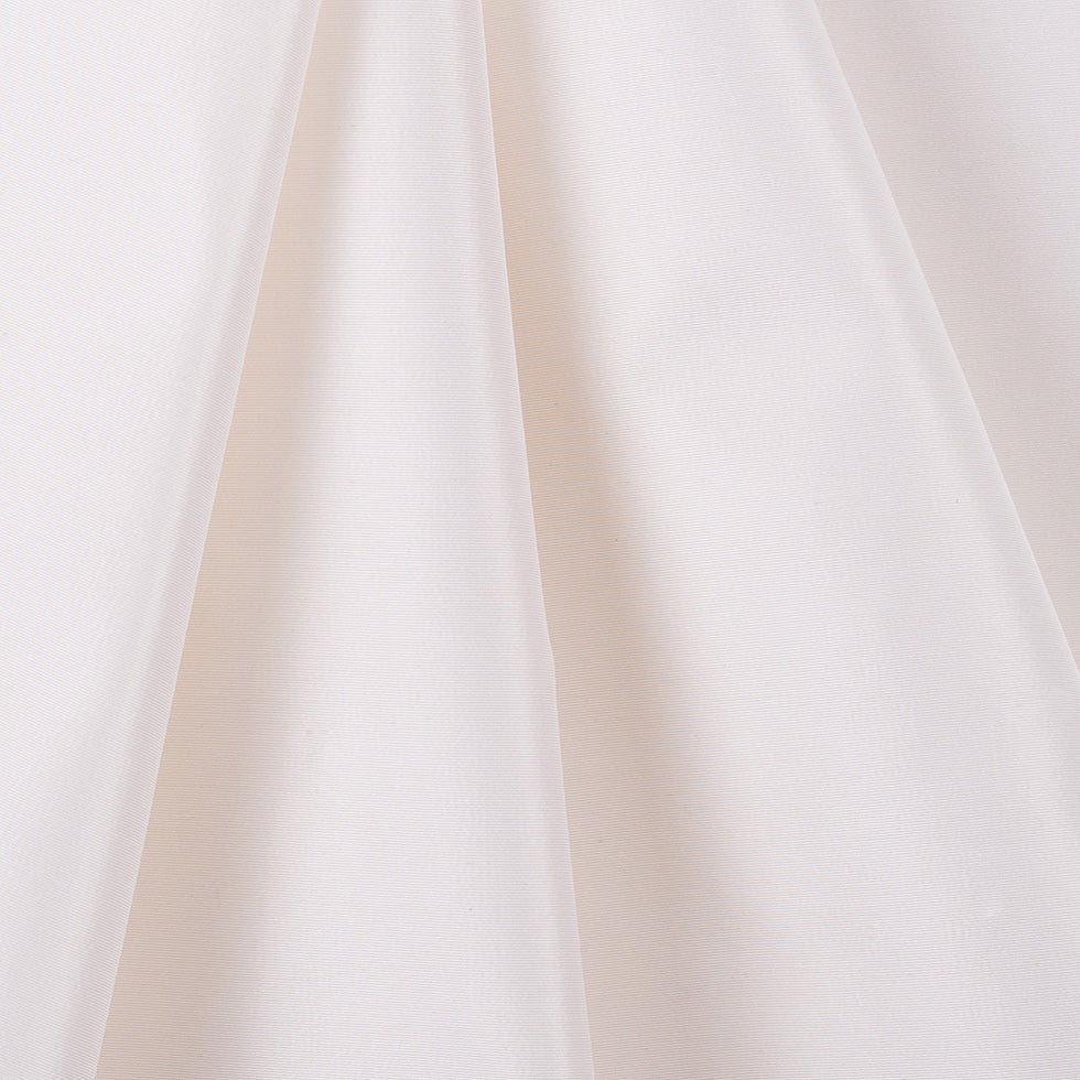 Premier White Heavy 100% Silk Taffeta Detail