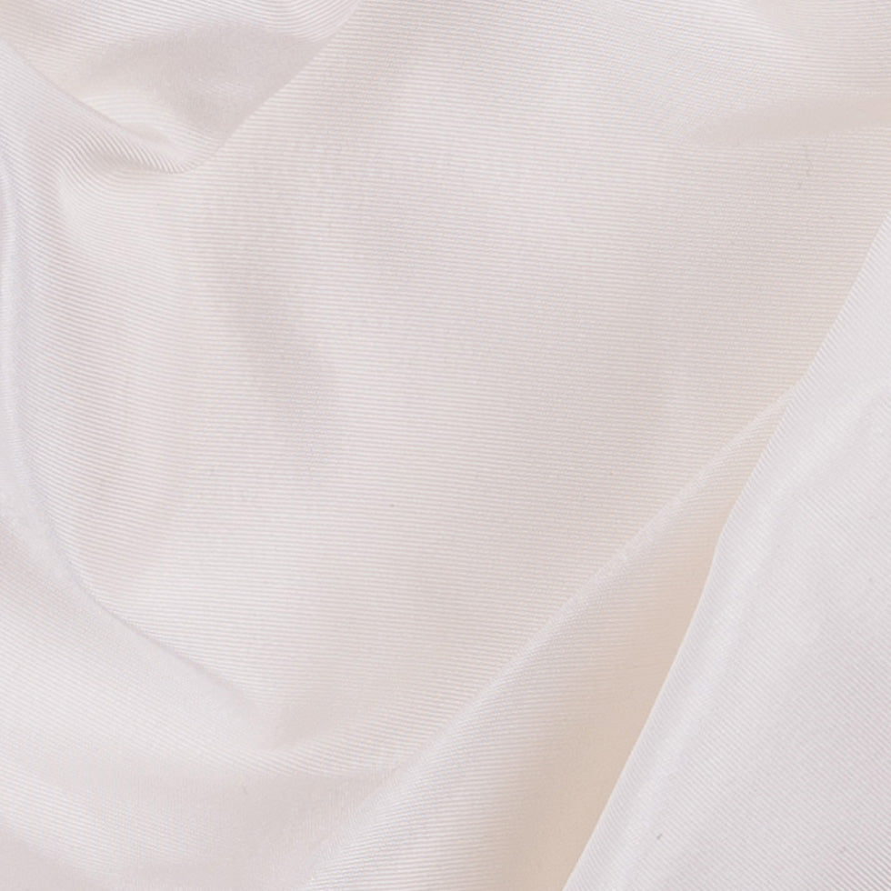 Premier White Heavy 100% Silk Taffeta Full