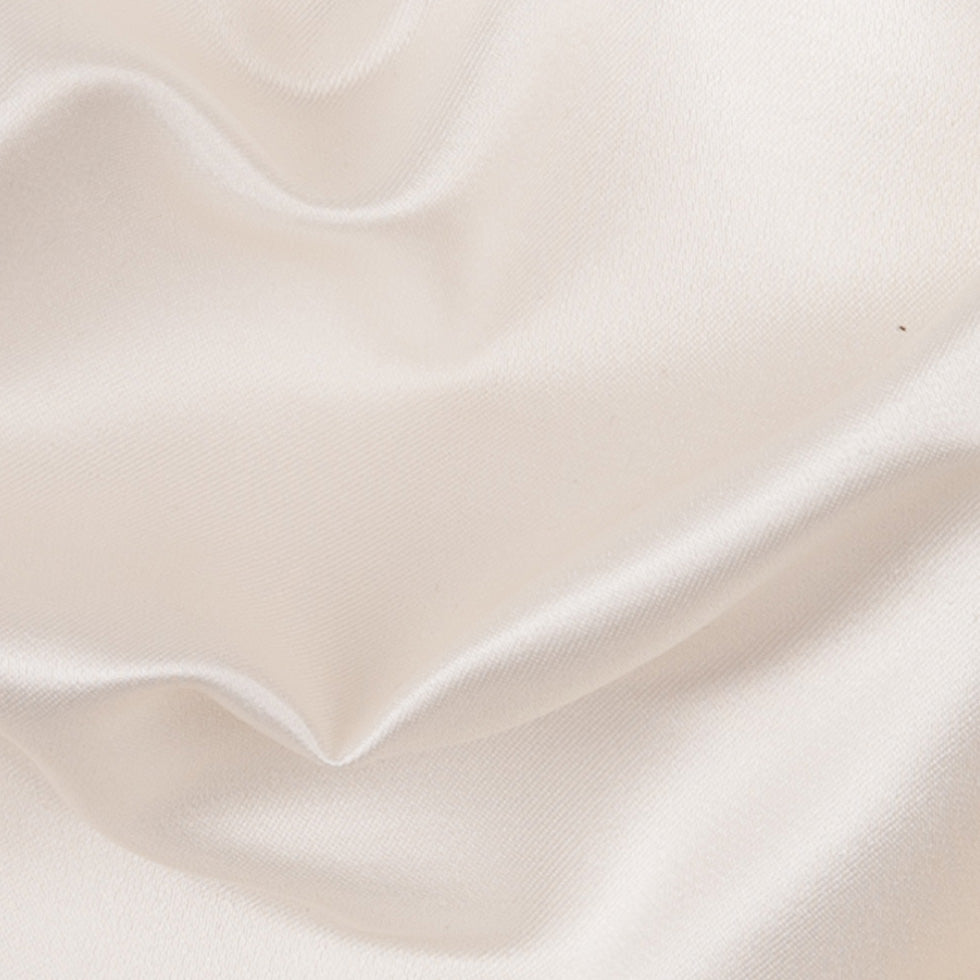 Premier Ivory 100% Silk Double Face Duchesse Satin - Full