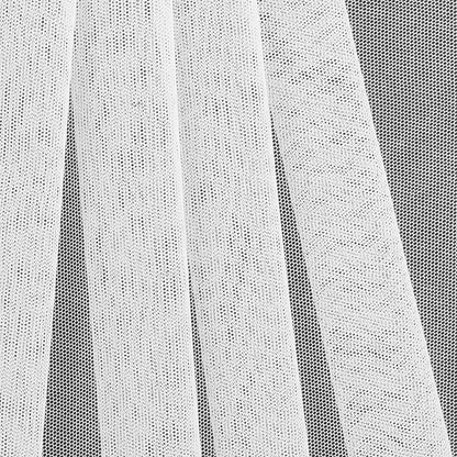 Cotton Bobbinet Tulle Made in England - White Folded