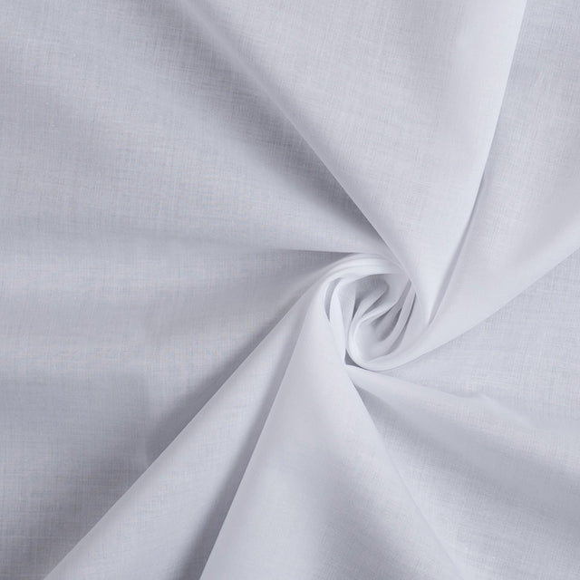 Cloud White Japanese Pima Cotton Lawn