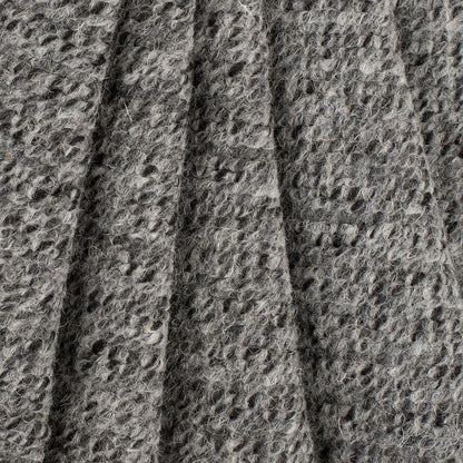 Herno Black/White/Gray Wool Knit Folded