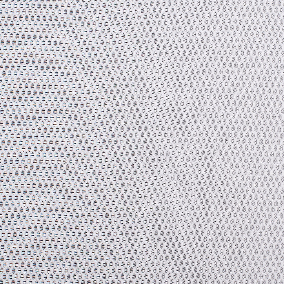 White Birdseye Pique Polyester Mesh