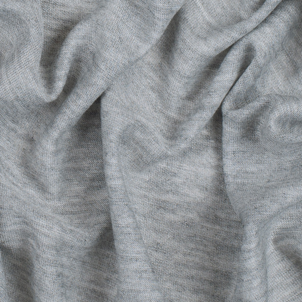 Heathered Gray Stretch Viscose Jersey Detail