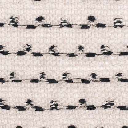 Peyote/Black Spotted Cotton Blended Wool Knit Full
