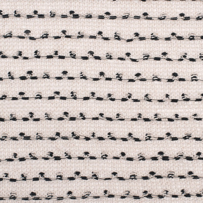 Peyote/Black Spotted Cotton Blended Wool Knit