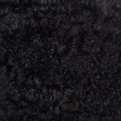 Theory Small Black Lamb Fur