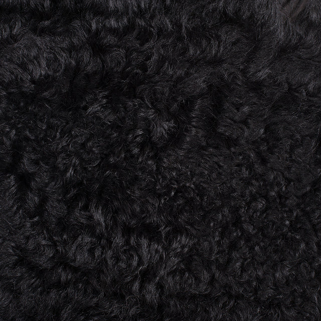 Theory Small Black Lamb Fur